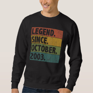 19 jaar oude legering sinds oktober 2003 19e geboo trui