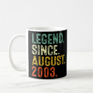 19 jaar oude leggende sinds augustus 2003 18e gebo koffiemok