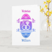 19  Jaar traditionele bronzen huwelijksjubileum Kaart (Gele Bloem)