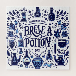 19 jan - Brouw een Potion Day Legpuzzel