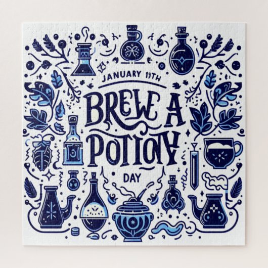 19 jan - Brouw een Potion Day Legpuzzel (Verticaal)