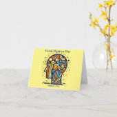 19 jan. - Goede Herinneringsdag Kaart (Gele Bloem)