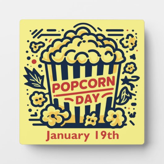 19 jan - Popcorndag Fotoplaat (Voorkant)