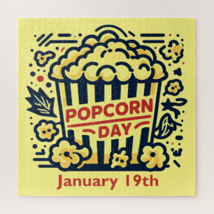 19 jan - Popcorndag Legpuzzel