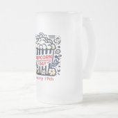 19 jan - Popcorndag Matglas Bierpul (Voorkant rechts)