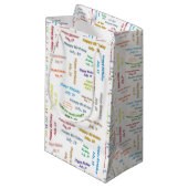 19 juli, Birthday Gift Bag Klein Cadeauzakje (Voorkant Gekanteld)