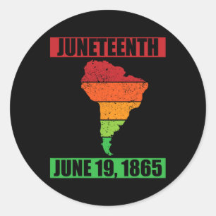 19 juni 1865 - 1 juni ronde sticker