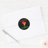19 juni 1865 - 1 juni ronde sticker (Envelop)