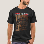 19 juni 1865 Afrika T-shirt (Voorkant)