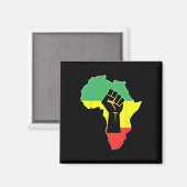 19 juni 1865 Afro-Amerikaans erfgoed Magneet (Voorkant / Achterkant)