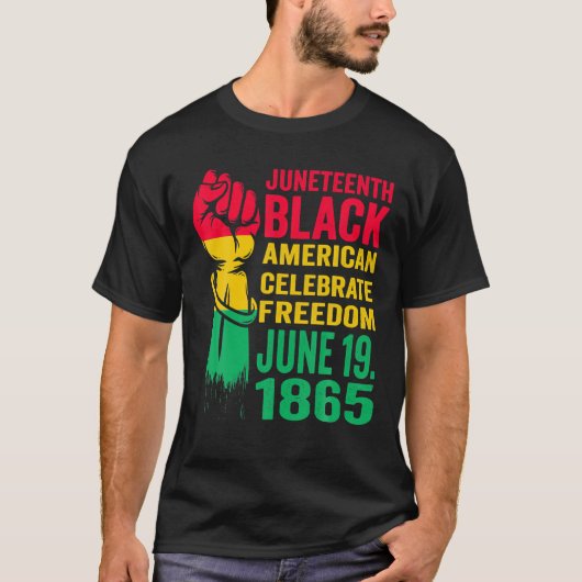 19 juni 1865 Prijs vrij Ish Fr T-shirt (Voorkant)