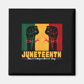 19 juni 1865 Zwarte Onafhankelijkheidsdag Magneet (Voorkant)