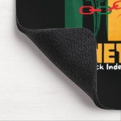 19 juni 1865 Zwarte Onafhankelijkheidsdag Muismat (Hoek)