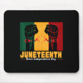 19 juni 1865 Zwarte Onafhankelijkheidsdag Muismat (Voorkant)