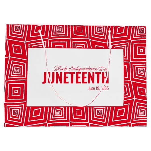 19 juni 1865 Zwarte Vrijheidsdag Groot Cadeauzakje (Achterkant)