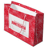 19 juni 1865 Zwarte Vrijheidsdag Groot Cadeauzakje (Voorkant Gekanteld)