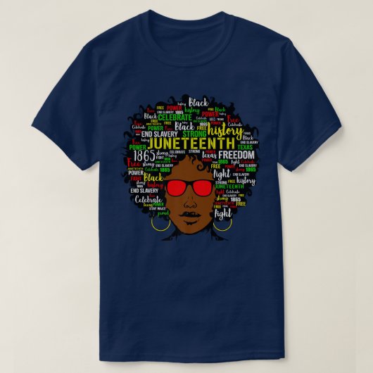 19 juni 1965 Onafhankelijkheid D T-shirt (Design voorkant)