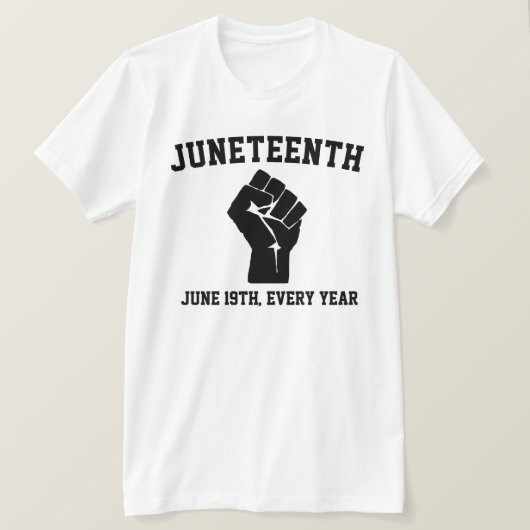19 juni elk jaar T-Shirt (Design voorkant)