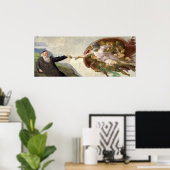 19 KISLEV - OPRICHTING VAN MAN POSTER (Thuiskantoor)