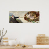 19 KISLEV - OPRICHTING VAN MAN POSTER (Keuken)