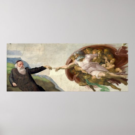 19 KISLEV - OPRICHTING VAN MAN POSTER (Voorkant)