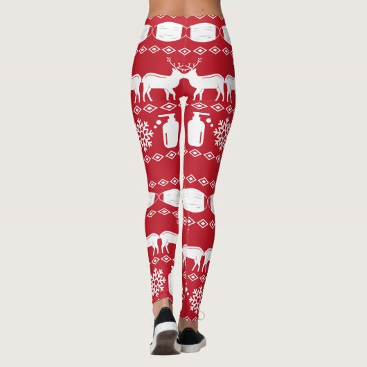 19 Leggings met de lelijke kerstbeker (Achterkant)