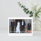 19 mei 2018: Toen Harry trouwde met Meghan Briefkaart (Staand voorkant)