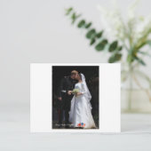 19 mei 2018: Toen Harry trouwde met Meghan Briefkaart (Staand voorkant)