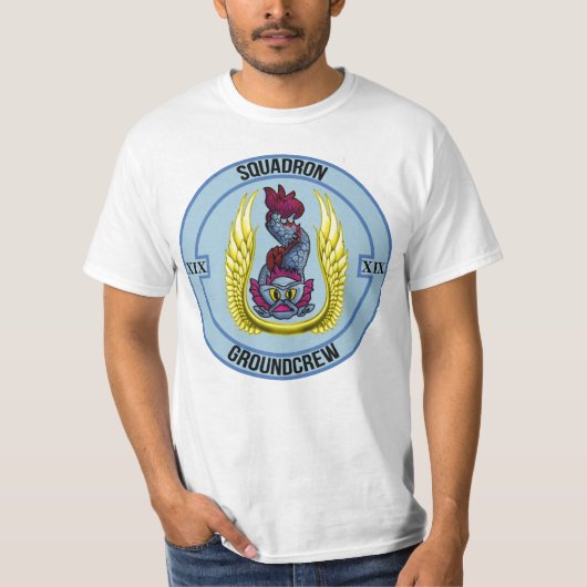 19 Sqn-grondbemanning T-shirt (Voorkant)