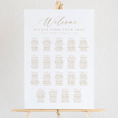 19 Tafels Welkom Zitplaatskaart Poster