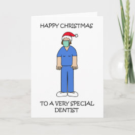 19 vrolijke kerst voor Vrouw Dentist Kaart