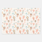 19 x 29-inch papierbladen, matte inpakpapier vel (Voorkant 3)