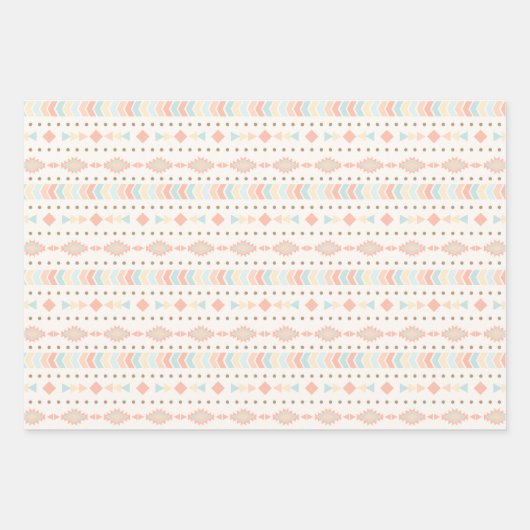 19 x 29-inch papierbladen, matte inpakpapier vel (Voorkant)