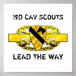 19D 1e Cavalry Division Poster