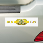 19D 4e infanteriedivisie Bumpersticker (Op auto)