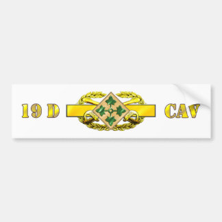 19D 4e infanteriedivisie Bumpersticker