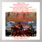 19D Poem Fiddler's Green Poster (Voorkant)