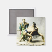 19de C. Japanse woestenaars Magneet (Voorkant / Achterkant)