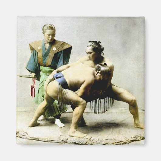 19de C. Japanse woestenaars Magneet (Voorkant)