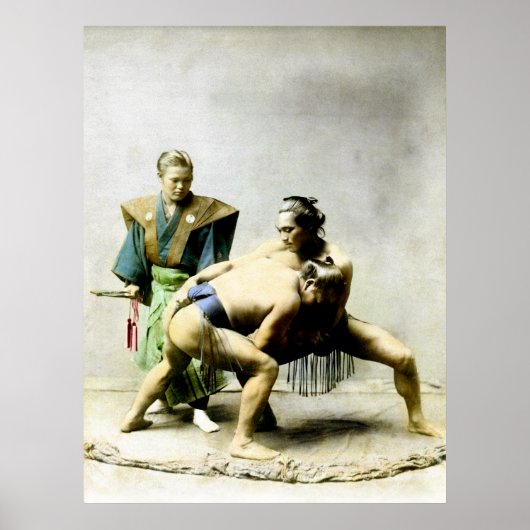 19de C. Japanse woestenaars Poster (Voorkant)