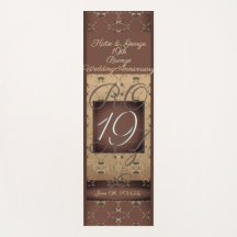 19de Jubileum van het huwelijk Dark Bronze