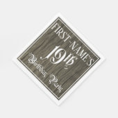 19de verjaardag van de partij — Fancy Manuscript, Servet (Hoek)