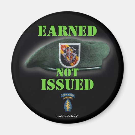 19e 11e 7e 5e bijzondere troepenflits Magnet (Voorkant)