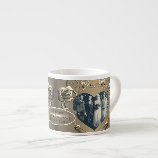 19e/8e brons + 2 foto's Mok (Voorkant rechts)