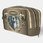 19e/8e brons (kleur)Foto bruiloft Jubileum AC Toilettasje (Rechterhoek)