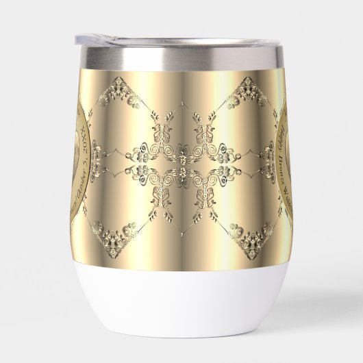 19e/8e Brons (Kleur) Trouwen Jubileum Mok (Rechts)