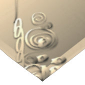 19e & 8e Bronzen Bruiloft Jubileum Tafelkleed (Gekanteld)