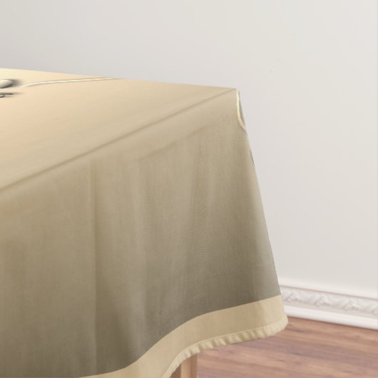 19e & 8e Bronzen Bruiloft Jubileum Tafelkleed (Voorbeeld)