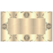 19e & 8e Bronzen Bruiloft Jubileum Tafelkleed (Voorkant (Horizontaal))