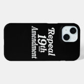 19e amendement intrekken Case-Mate iPhone case (Achterkant (horizontaal))